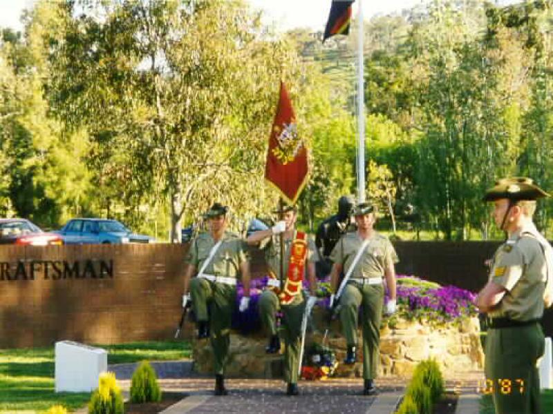 Craftsman Memorial Dedication